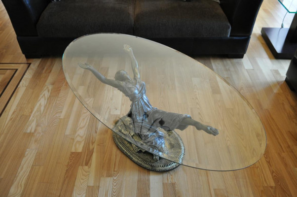 Design Medusa stolik kawowy stolik szklany Tabela side stoły Couch Classic 42cm
