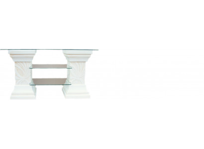 Design Galota Półka Szkło Witryny Kolumnowe Półki TV Szafa Salon 1841 Nowość
