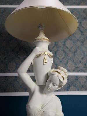 Lampa podłogowa do salonu Lampa lampy stojące XXL design Lampa rzeźba figurowa nowość