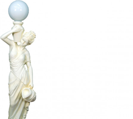 Grecka figura Lampa Lampy lampa podłogowa lampa podłogowa XXL stoi nowa