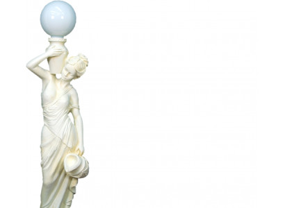 Grecka figura Lampa Lampy lampa podłogowa lampa podłogowa XXL stoi nowa