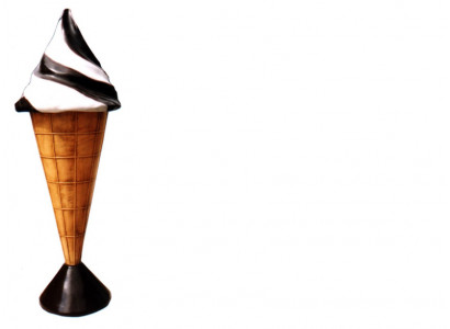 DESIGN ICE CREAM PARK LODY FIGURA STATUA RZEŹBA FIGURY RZEŹBY DEKOR 5648