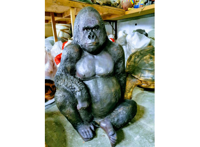 Figury Posągi Dekoracja Dekoracja Gorilla Garden Nowy projektant Rysunek Statua Nowoczesna