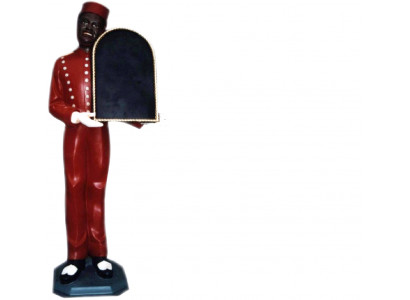 Tablica znak restauracja figura statua rzeźba figury rzeźby dekoracja dekoracja