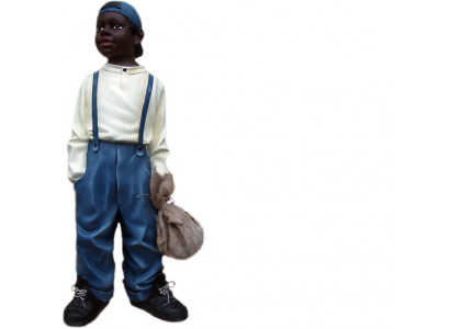Design Boy z Bag II Figurka Statua Rzeźba Figurki Rzeźby Dekoracja 7089