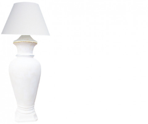 Designerska lampa podłogowa Wazon XXL Stojak Lampa Lampy Półka Podświetlana Galota 132cm