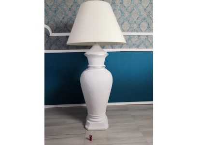 XXL Design Lampa podłogowa Wazon Stojak Lampa Lampy Podświetlana Galota 132cm Półka