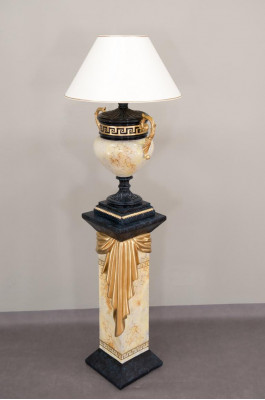 Medusa Lampa Lampa Stołowa Lampa Klasyczna Oświetlenie Tabela Lampy XXL 84cm Nowość