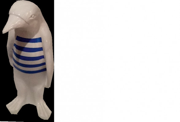 Projekt Dekoracja Pingwin Postać Statua Rzeźba Figury Rzeźby Dekoracja XXL 67cm