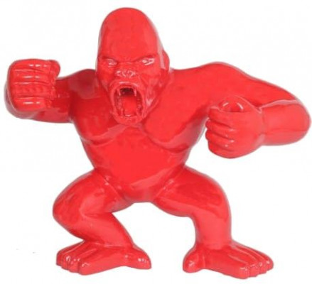 Rzeźba projektowa figura statua figurki rzeźby dekoracja dekoracja goryl