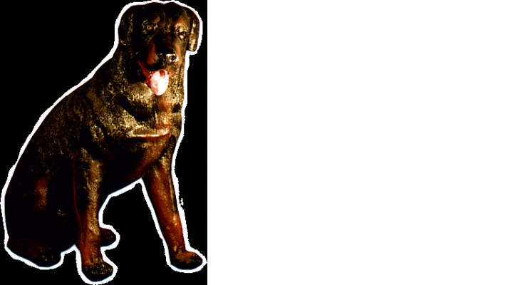 Projekt Rotweiler figurka psa statua rzeźba figurki rzeźby dekoracja 3007
