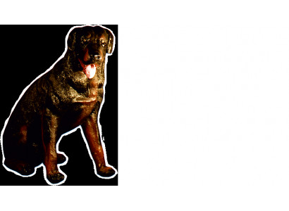 Projekt Rotweiler figurka psa statua rzeźba figurki rzeźby dekoracja 3007