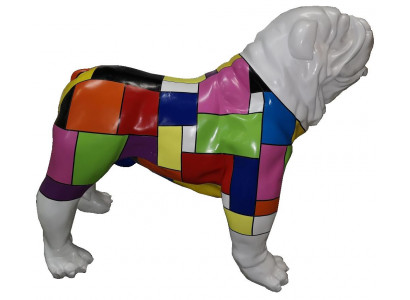 Abstrakcyjna figura psa Statua Figurki Dekoracja Rzeźba ogrodowa Rzeźby 75x90