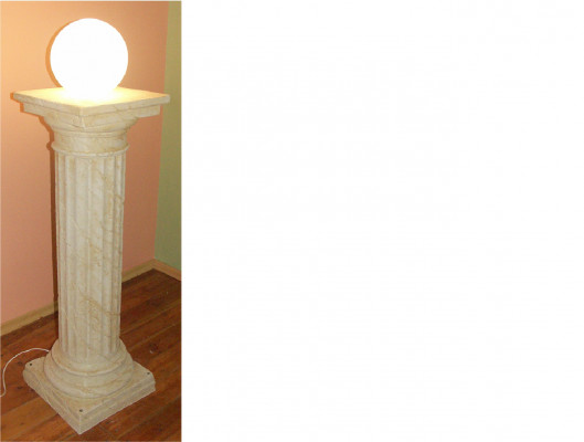 Designerska lampa kolumnowa Lampa Klosz dekoracyjnej lampy kolumnowej Lampa 6854 Nowość