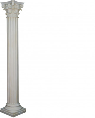Design Kolumna Kolumna Antyczna dekoracyjna kolumna Kwiat Kolumna Stojak Cokół Nowy 224cm