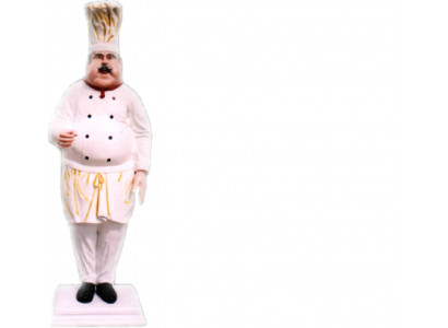 Szef kuchni restauracji Figurka Statua Rzeźba Figury Rzeźby Dekoracja Dekoracja 213cm