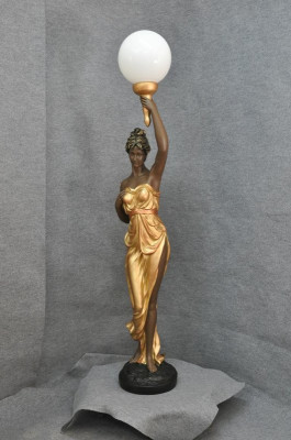 XXL Design Lampa stojąca Lampa stojąca 153 cm Lampa Rzeźba Figurka Statua