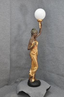 XXL Design Lampa stojąca Lampa stojąca 153 cm Lampa Rzeźba Figurka Statua