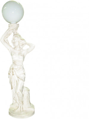Lampa podłogowa w stylu antycznym, lampa podłogowa Lampa Lampy Life Size Oświetlenie