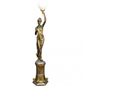 XXL Design Lampa stojąca Lampa stojąca Lampa Rzeźba Figurka Statua 227cm