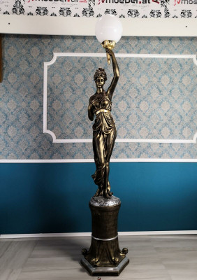 Projektant XXL Duża Statua Lampa Lampa Lampa podłogowa Lampa podłogowa Lampa 227cm