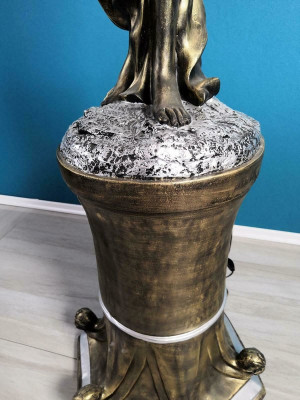 Projektant XXL Duża Statua Lampa Lampa Lampa podłogowa Lampa podłogowa Lampa 227cm