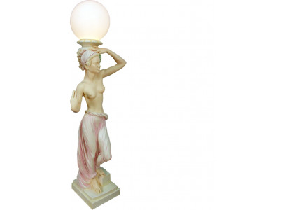 Antyk Style Figura Lampa Podłogowa Stojak Tancerka Brzucha Lampa Lampa Lampy Rzeźba Nowość