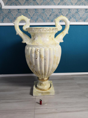 Projekt Wazon Wazony XXL Rysunek Statua Rzeźba Rzeźby Dekoracja 97cm Posągi