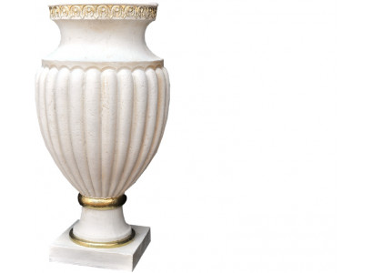 Wazon XXL Dekoracja Stołowa Wazony Deco W Stylu Antyk Rzeźba Figura Kielich Rzym 0882
