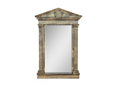 lustro ścienne Lustro Bad Przedpokój Design Salon Medusa Antyk Style Szkło Vintage Kolumny