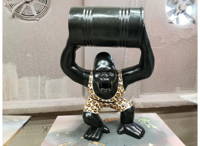 Projektant Rysunek Statua Nowoczesne Figury Posągi Dekoracja Dekoracja Gorilla Garden Nowość