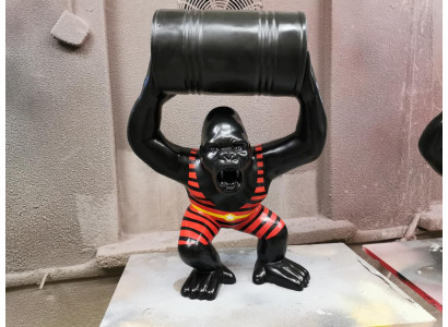 Projektant Rysunek Statua Nowoczesne Figury Posągi Dekoracja Dekoracja Gorilla Garden Nowość