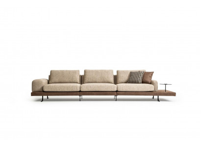 Sofa 4 miejsce do siedzenia Luksusowa Sofa Tapicerowana Nowy Projekt Włókienniczy Salon Nowoczesny