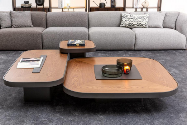 Nowoczesna szara pięcioosobowa sofa Meble do salonu Meble tapicerowane w stylu kanapy