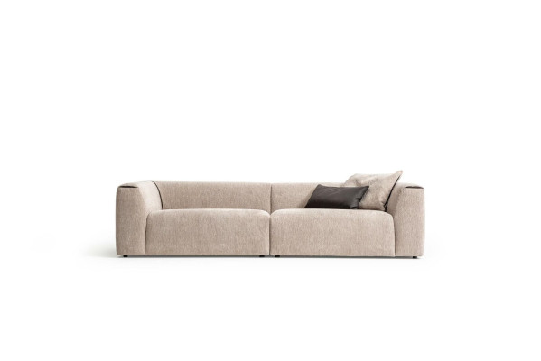 Nowoczesna sofa luksusowa Włókienniczy salon tapicerowana sofa 3 miejsce do siedzenia design