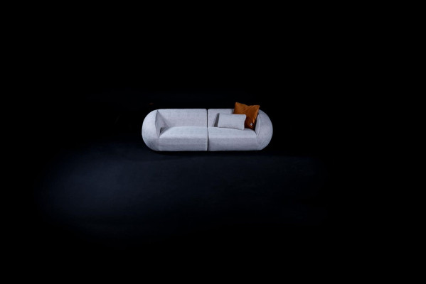 Designerska Sofa Kanapa 3 miejsce do siedzenia Meble tapicerowane Kanapy Meble Włókiennicze Materiał