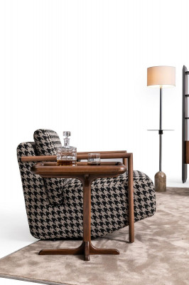 Fotel pokój dzienny miejsce do siedzenia Włókiennicze Meble Podkładka New Fotel Design Modern
