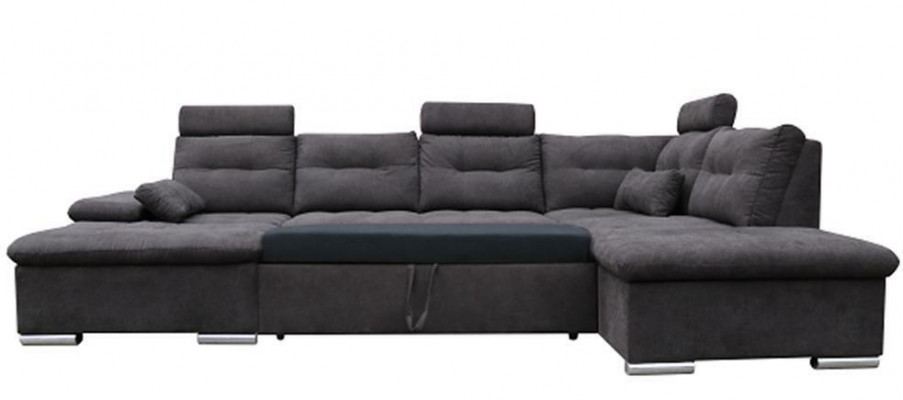 Narożnikowa kanapa Sofa w kształcie litery U Żywy krajobraz Ustawić Materiał sof funkcja spania