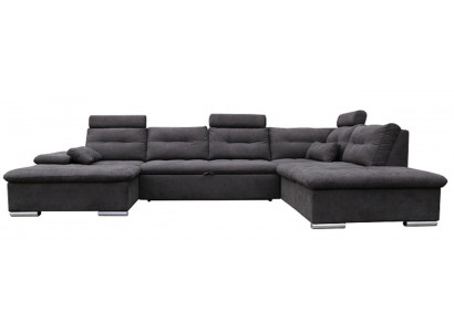 Narożnikowa kanapa Sofa w kształcie litery U Żywy krajobraz Ustawić Materiał sof funkcja spania
