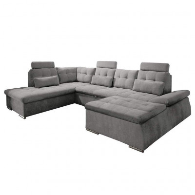 Narożnikowa kanapa Kształt U Sofa Żywy krajobraz Ustawić funkcję łóżka Podkładka Design