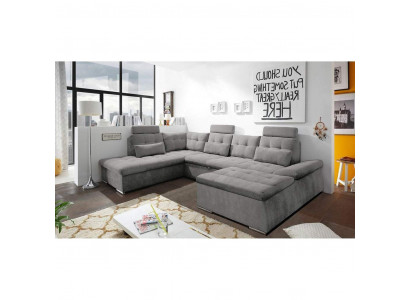 Narożnikowa kanapa Kształt U Sofa Żywy krajobraz Ustawić funkcję łóżka Podkładka Design