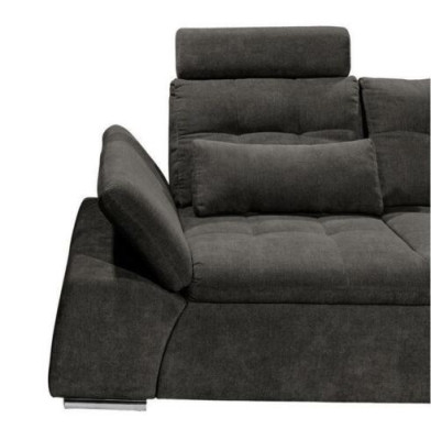 Narożnikowa kanapa Sofa w kształcie litery L Couch Design Podkładka Modern Włókienniczy funkcja łóżka Materiał
