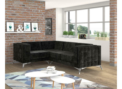 Kanapa w kształcie litery L Żywy krajobraz Narożnikowa kanapa Ustaw Modern Design Sofa Włókienniczy Materiał nowość