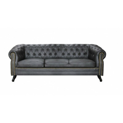 Chesterfield Zestaw sofowy 3+2+1 Glasgow Couch Podkładka Zestaw Sofy Kanapy Nowe