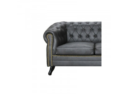 Chesterfield Zestaw sofowy 3+2+1 Glasgow Couch Podkładka Zestaw Sofy Kanapy Nowe