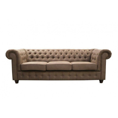 Chesterfield Zestaw sofowy Sofa 3+1+1 Kanapa Podkładka Zestaw Sofy Kanapy Kompletne