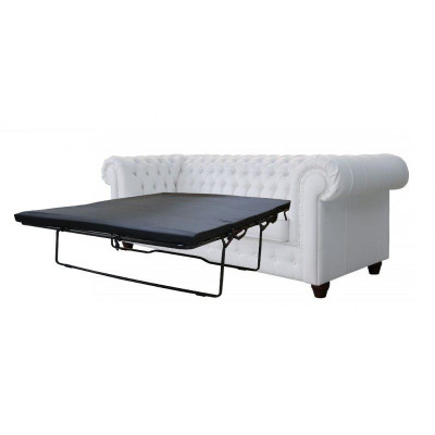 Chesterfield Zestaw sofowy Sofa 3+1 Mello z funkcją łóżka Couch Podkładka Sofa Nowość