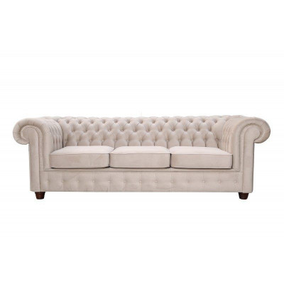 Chesterfield Zestaw sofowy 3+2+1 Mello Couch Podkładka Zestaw Sofy Kanapy Nowe