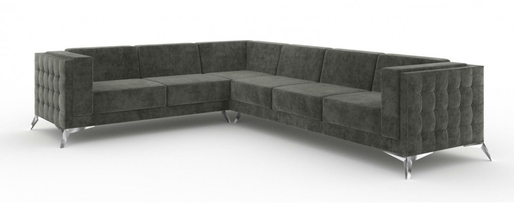 Design Esk Narożnikowa kanapa Kształt litery L Nowoczesne sofy Sofa materiałowa Sofa Żywy krajobraz