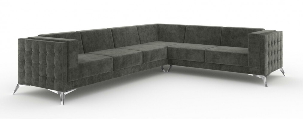 Design Esk Narożnikowa kanapa Kształt litery L Nowoczesne sofy Sofa materiałowa Sofa Żywy krajobraz